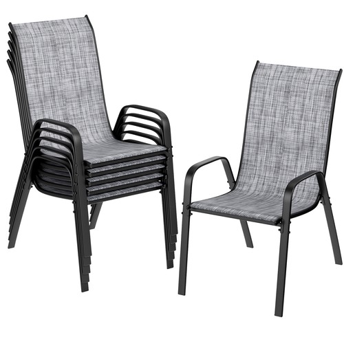 Set patio dining chairs - 6,