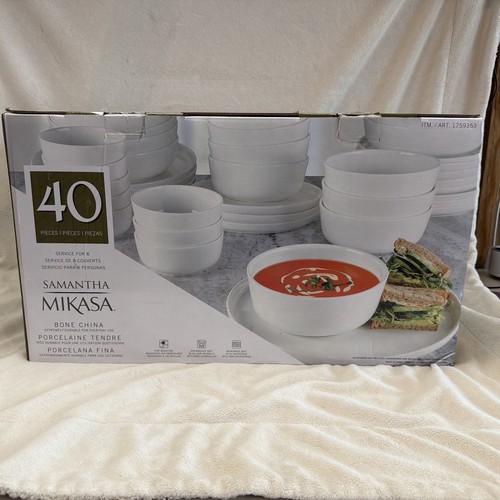 Mikasa samantha piece fine - samantha, 40-piece