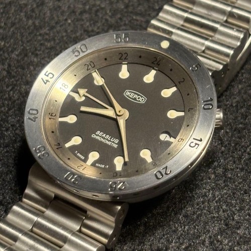 Ikepod seaslug gmt marc newson - gmt,