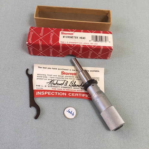 Starrett 663l micrometer - micrometer, head