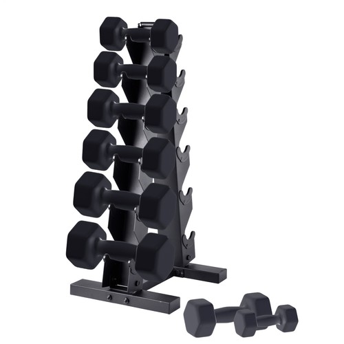 Tier dumbbell rack frame - 6, a-frame