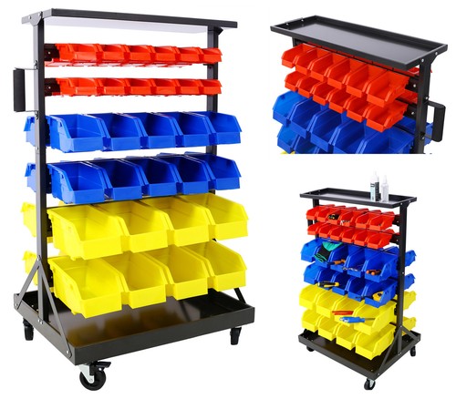 Tier rolling bin - 6-tier,
