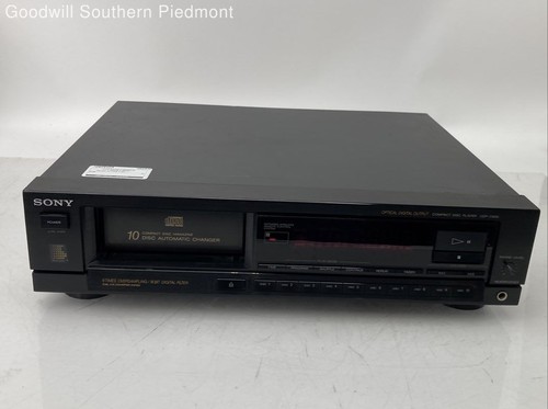 Sony cdp c900 disc cd - sony, 10-disc