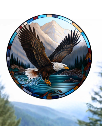 Bald eagle faux - bald,