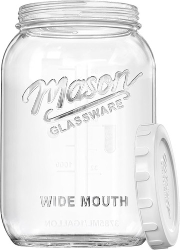 Gallon glass jar mason - gallon,