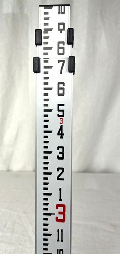 Aluminum survey level rod - survey,