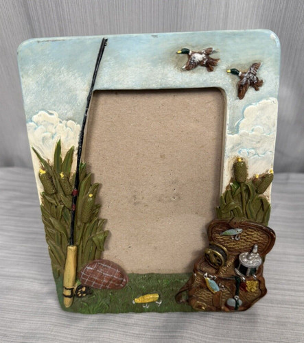 Fishing photo frame fisherman - fishing,