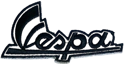 Black vespa moped - black,