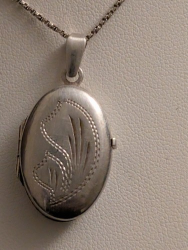 Sterling silver necklace heavy - sterling,
