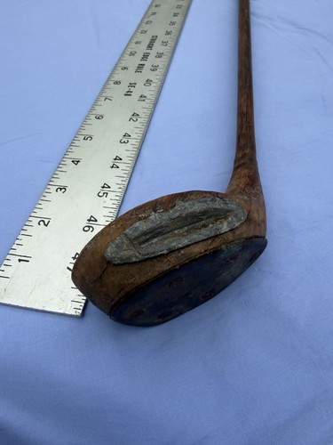 Antique hickory wood driver - antique,