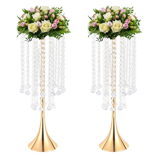 2pc flower vases - in,