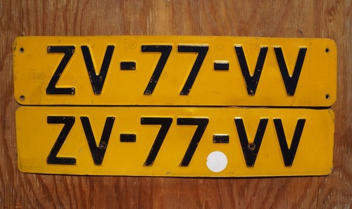 Netherlands license plate - netherlands,