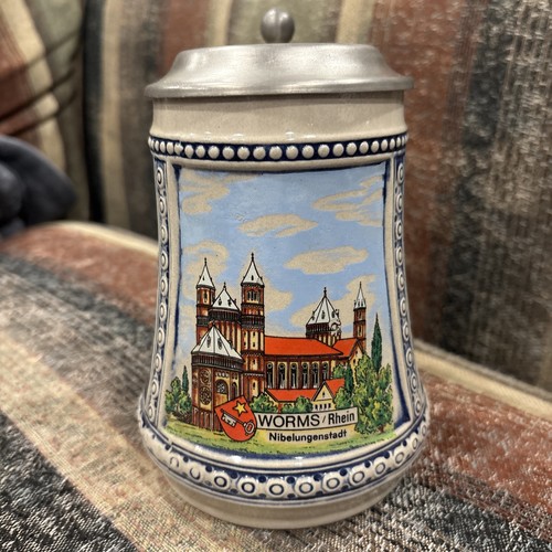 German steins lidded beer - steins, mug