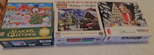 Lot christmas puzzles - lot,