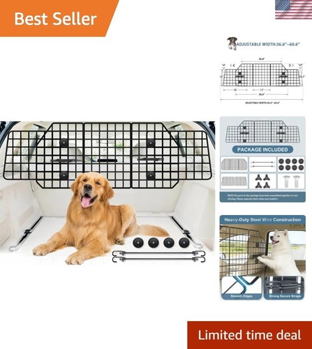 Dog car barrier for - car, suvs