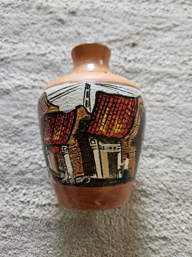 Hand made terra - terra, vase