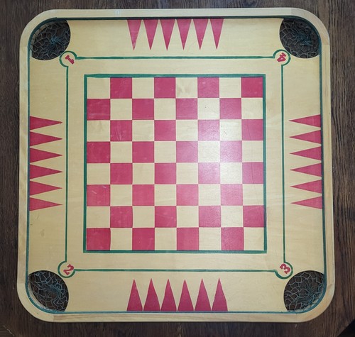 Vintage 1940 carrom wood - carrom,