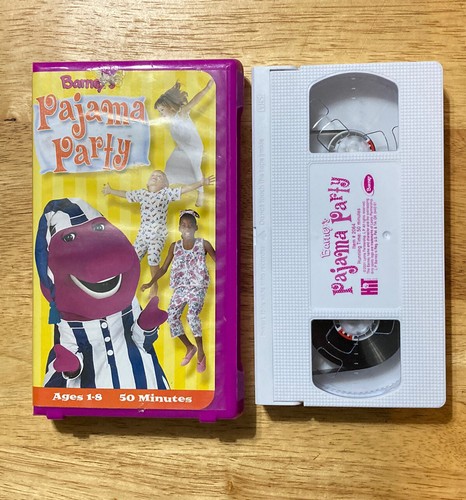 Barneys pajama party vhs - party, (vhs