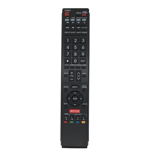 Remote control for sharp aquos - for,