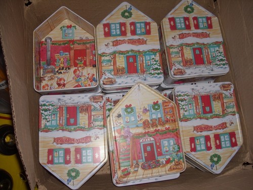 Tin santa workshop - santa's,