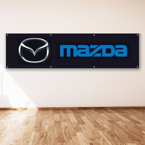 Mazda 2x8 banner jdm rotary - ft,