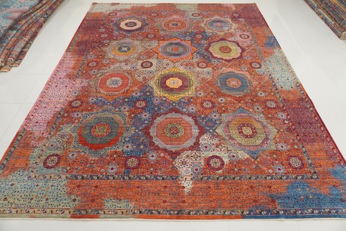 12x15 red mamluk turkish - red,