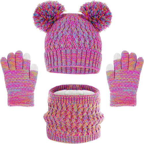 Kids winter hat gloves - winter,