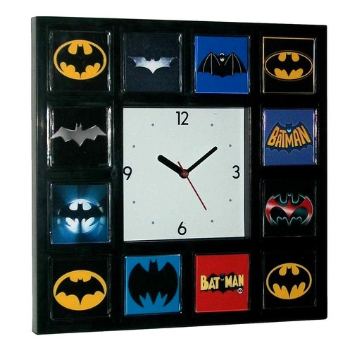 History batman clock bat - of,