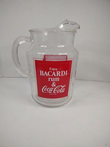 Vintage enjoy bacardi rum - bacardi,