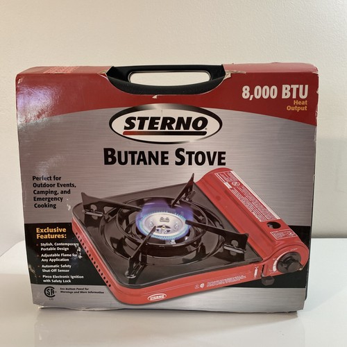 Sterno portable butane stove - sterno,