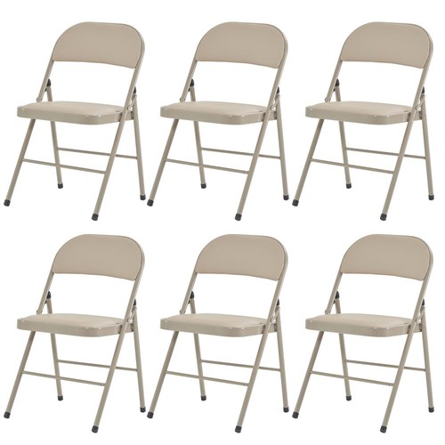 Set folding chairs - 6,