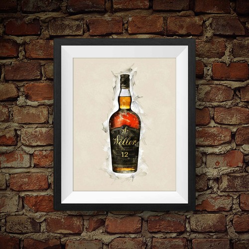 Weller year old bourbon - year,