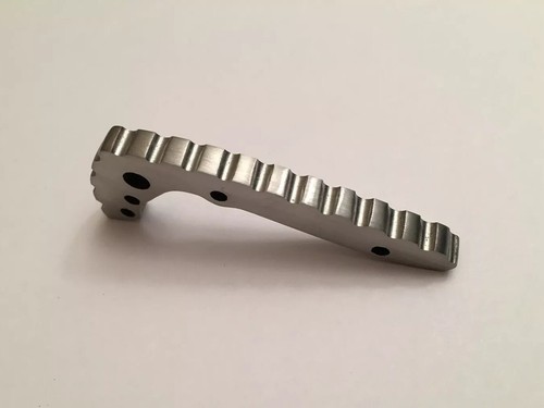 Custom made titanium back - made,