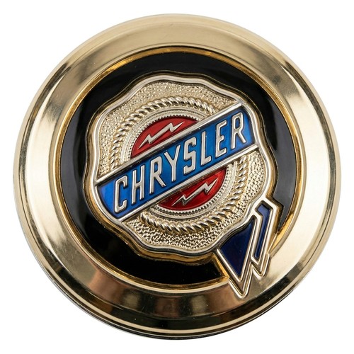 Gold chrysler emblem new - chrysler,