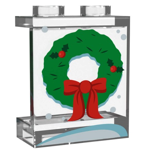 Window with christmas wreath - christmas,