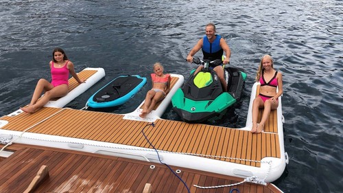Stock inflatable double jet - us,