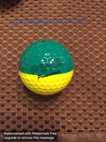 Ping golf ball - ping, ball-green/yellow