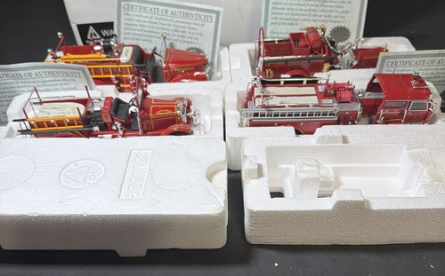 Vintage signature fire engine - signature,