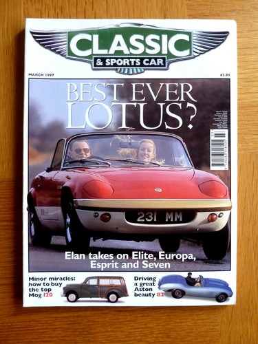 Classic sports car - classic, magazine