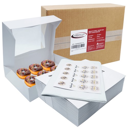 Bakery boxes with window - bakery,