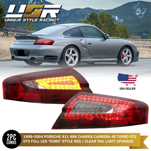 Red clear led rear - led, lights