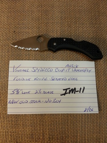 Vintage spyderco clip - vintage, clip-it