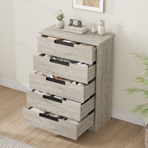 Drawer wooden dresser - wooden,