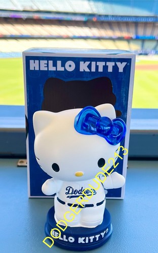 Dodgers hello kitty bobblehead - dodgers,