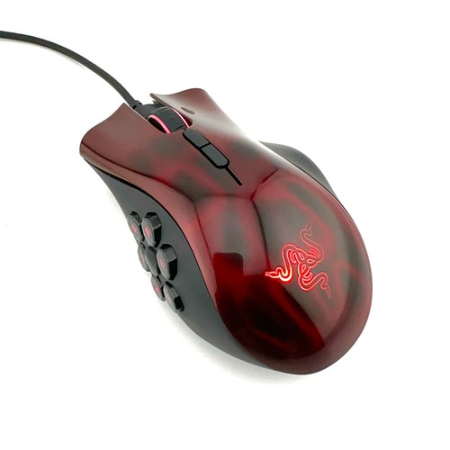 Razer naga hex wraith - hex, red