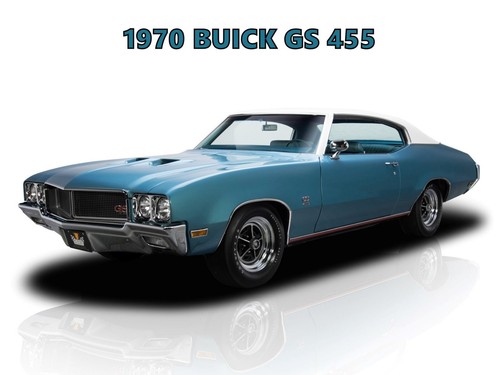1970 buick 455 new - gs, metal