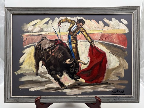 Vtg mcm spanish bullfighter - spanish,