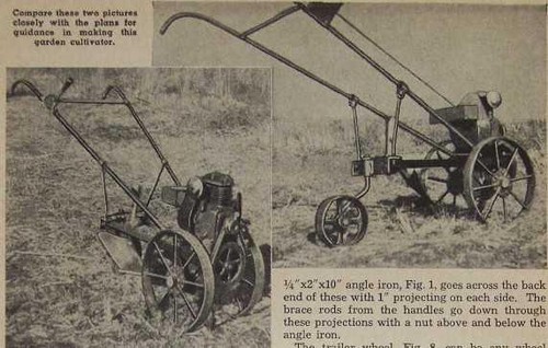 Cultivator plow 1943 how - plow, how-to