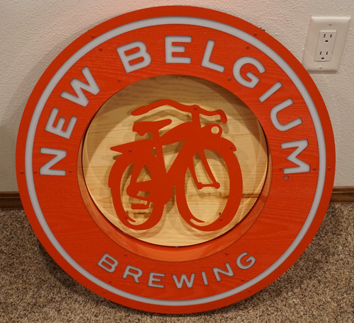 New belgium led - new, sign