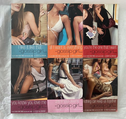 Lot gossip girl books - 6,